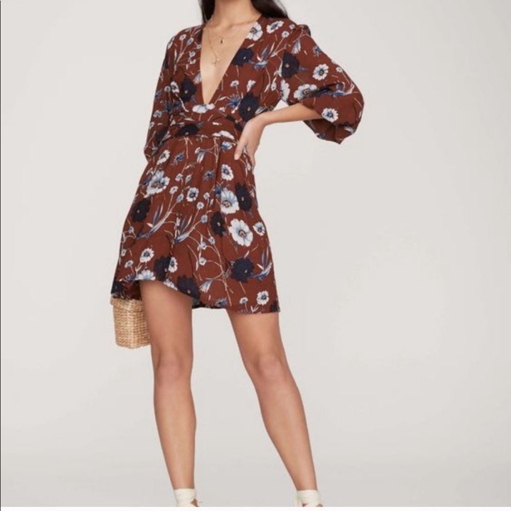 Faithful the Brand fall floral dress